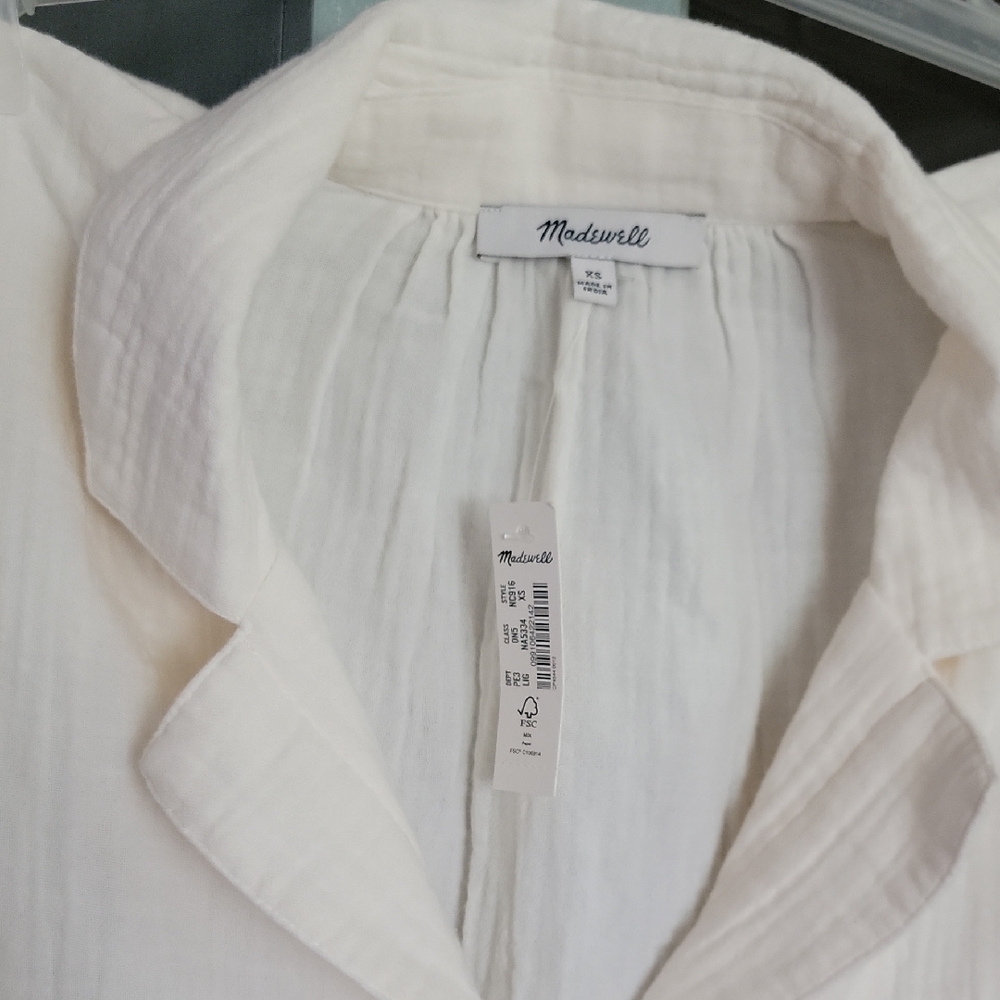 Madewell Gauze Cover Up Dress